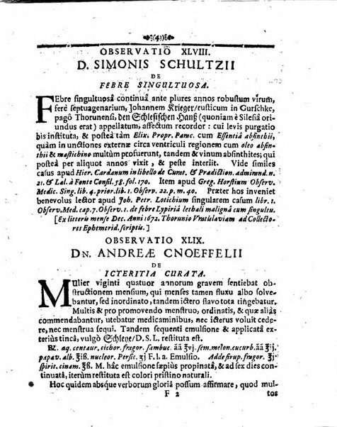 Miscellanea curiosa medico-physica Academiae naturae curiosorum sive ephemeridum medico-physicarum Germanicarum..