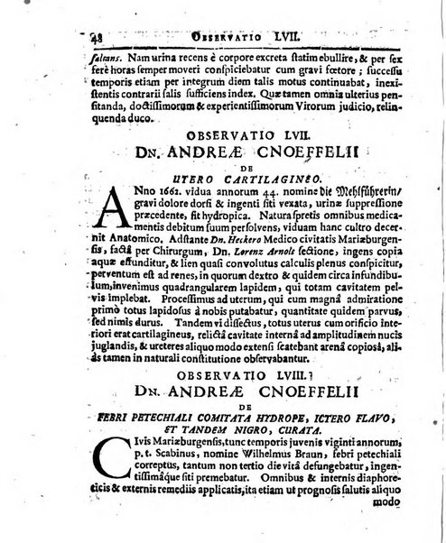 Miscellanea curiosa medico-physica Academiae naturae curiosorum sive ephemeridum medico-physicarum Germanicarum..