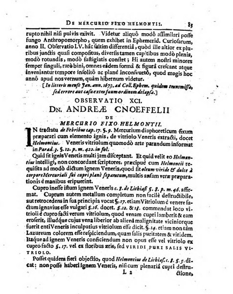 Miscellanea curiosa medico-physica Academiae naturae curiosorum sive ephemeridum medico-physicarum Germanicarum..