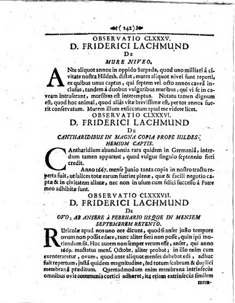 Miscellanea curiosa medico-physica Academiae naturae curiosorum sive ephemeridum medico-physicarum Germanicarum..