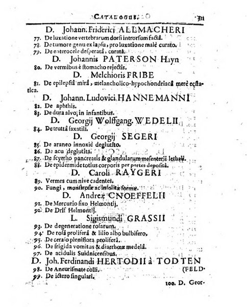 Miscellanea curiosa medico-physica Academiae naturae curiosorum sive ephemeridum medico-physicarum Germanicarum..