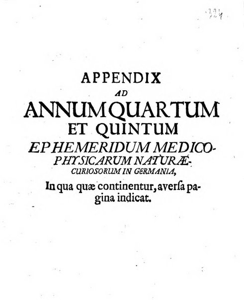 Miscellanea curiosa medico-physica Academiae naturae curiosorum sive ephemeridum medico-physicarum Germanicarum..