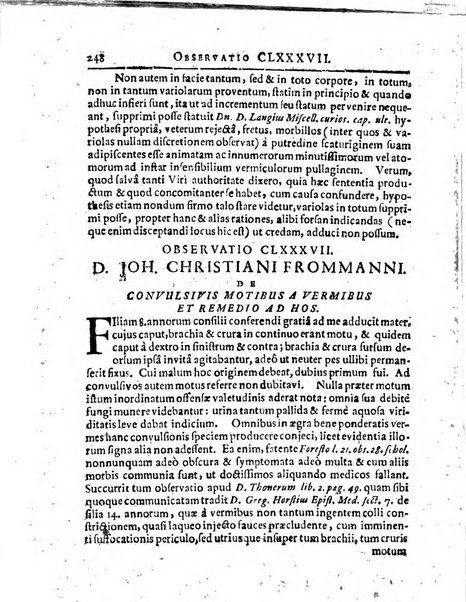 Miscellanea curiosa medico-physica Academiae naturae curiosorum sive ephemeridum medico-physicarum Germanicarum..