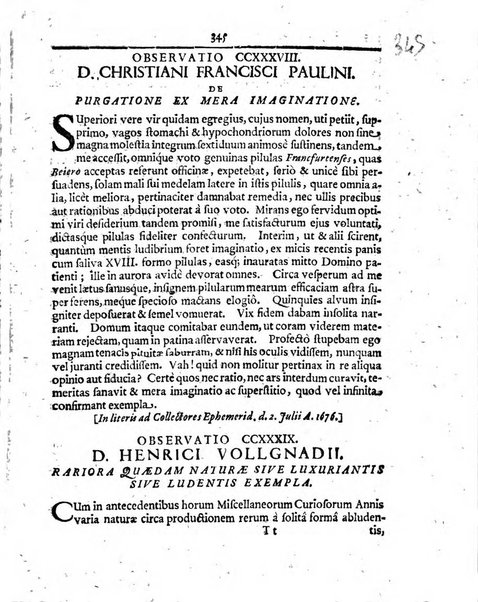 Miscellanea curiosa medico-physica Academiae naturae curiosorum sive ephemeridum medico-physicarum Germanicarum..