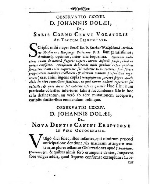 Miscellanea curiosa medico-physica Academiae naturae curiosorum sive ephemeridum medico-physicarum Germanicarum..