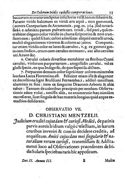 Miscellanea curiosa medico-physica Academiae naturae curiosorum sive ephemeridum medico-physicarum Germanicarum..