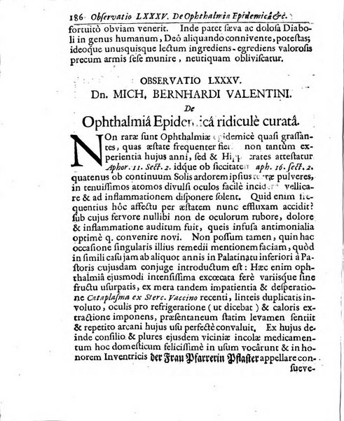 Miscellanea curiosa medico-physica Academiae naturae curiosorum sive ephemeridum medico-physicarum Germanicarum..