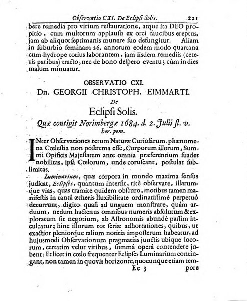 Miscellanea curiosa medico-physica Academiae naturae curiosorum sive ephemeridum medico-physicarum Germanicarum..