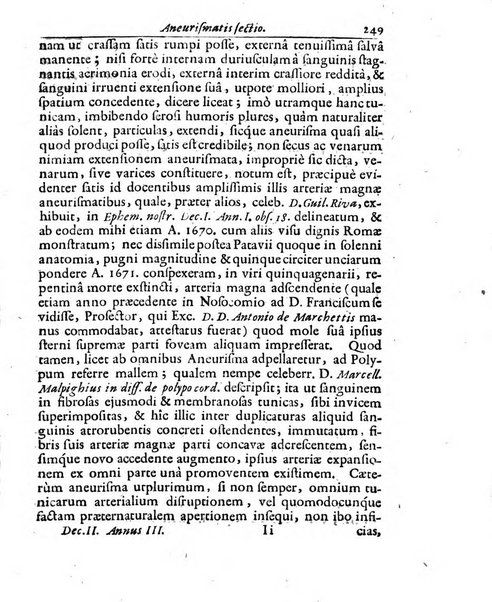 Miscellanea curiosa medico-physica Academiae naturae curiosorum sive ephemeridum medico-physicarum Germanicarum..