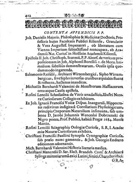 Miscellanea curiosa medico-physica Academiae naturae curiosorum sive ephemeridum medico-physicarum Germanicarum..