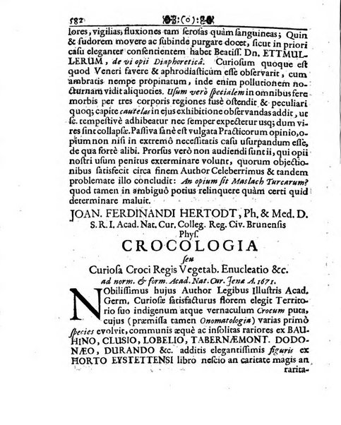 Miscellanea curiosa medico-physica Academiae naturae curiosorum sive ephemeridum medico-physicarum Germanicarum..