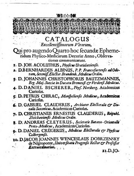 Miscellanea curiosa medico-physica Academiae naturae curiosorum sive ephemeridum medico-physicarum Germanicarum..