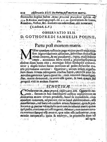 Miscellanea curiosa medico-physica Academiae naturae curiosorum sive ephemeridum medico-physicarum Germanicarum..