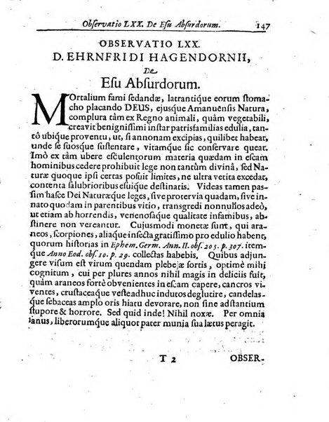 Miscellanea curiosa medico-physica Academiae naturae curiosorum sive ephemeridum medico-physicarum Germanicarum..