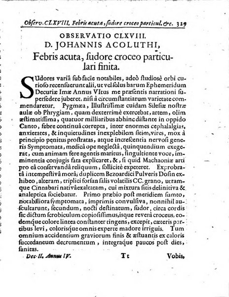 Miscellanea curiosa medico-physica Academiae naturae curiosorum sive ephemeridum medico-physicarum Germanicarum..