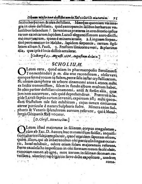 Miscellanea curiosa medico-physica Academiae naturae curiosorum sive ephemeridum medico-physicarum Germanicarum..