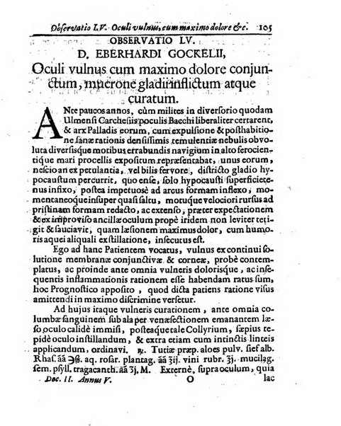 Miscellanea curiosa medico-physica Academiae naturae curiosorum sive ephemeridum medico-physicarum Germanicarum..