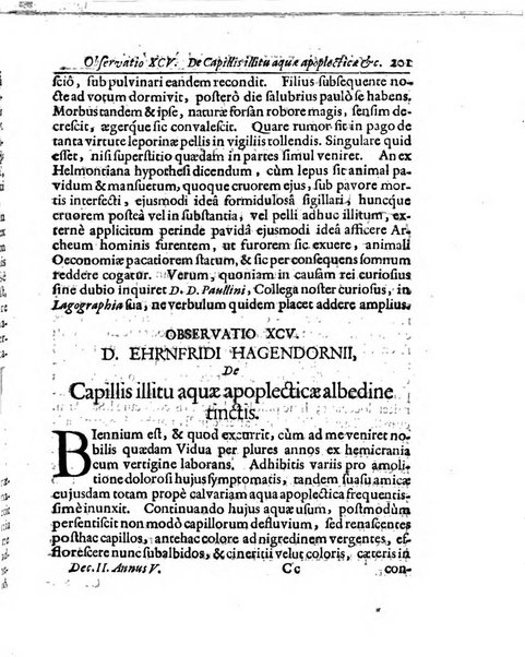 Miscellanea curiosa medico-physica Academiae naturae curiosorum sive ephemeridum medico-physicarum Germanicarum..