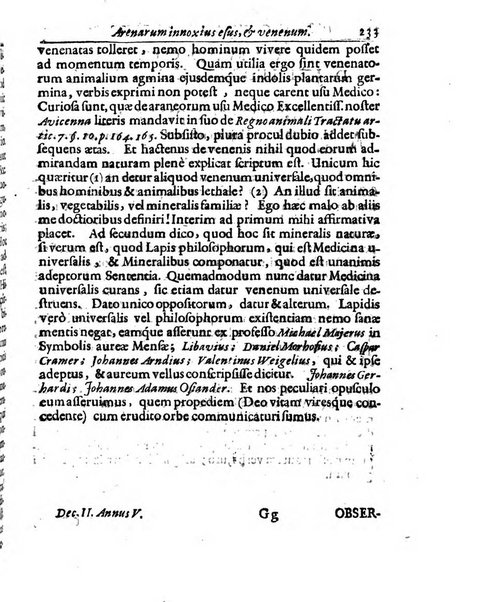 Miscellanea curiosa medico-physica Academiae naturae curiosorum sive ephemeridum medico-physicarum Germanicarum..