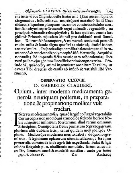 Miscellanea curiosa medico-physica Academiae naturae curiosorum sive ephemeridum medico-physicarum Germanicarum..