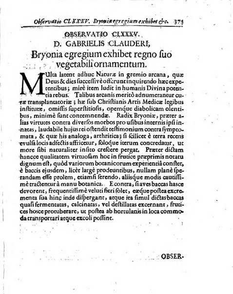 Miscellanea curiosa medico-physica Academiae naturae curiosorum sive ephemeridum medico-physicarum Germanicarum..