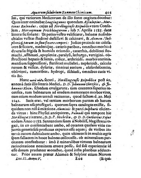 Miscellanea curiosa medico-physica Academiae naturae curiosorum sive ephemeridum medico-physicarum Germanicarum..