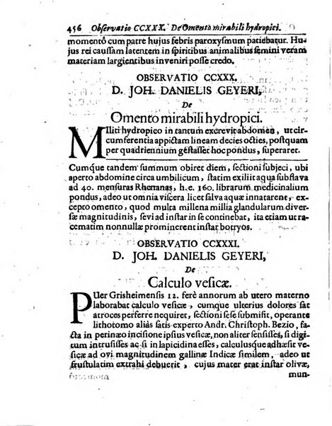 Miscellanea curiosa medico-physica Academiae naturae curiosorum sive ephemeridum medico-physicarum Germanicarum..