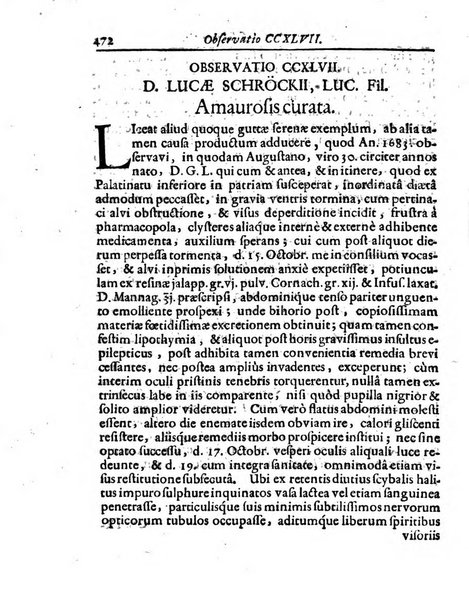 Miscellanea curiosa medico-physica Academiae naturae curiosorum sive ephemeridum medico-physicarum Germanicarum..