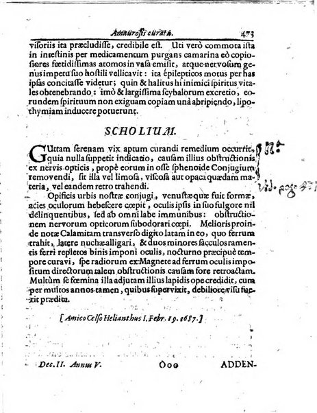 Miscellanea curiosa medico-physica Academiae naturae curiosorum sive ephemeridum medico-physicarum Germanicarum..