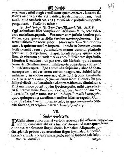 Miscellanea curiosa medico-physica Academiae naturae curiosorum sive ephemeridum medico-physicarum Germanicarum..