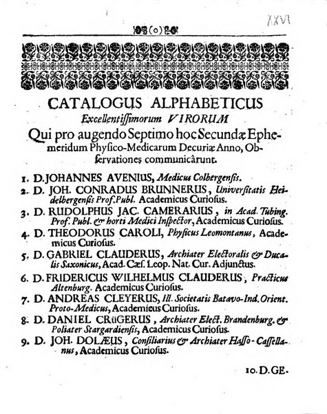 Miscellanea curiosa medico-physica Academiae naturae curiosorum sive ephemeridum medico-physicarum Germanicarum..