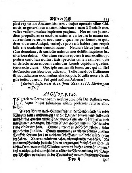 Miscellanea curiosa medico-physica Academiae naturae curiosorum sive ephemeridum medico-physicarum Germanicarum..