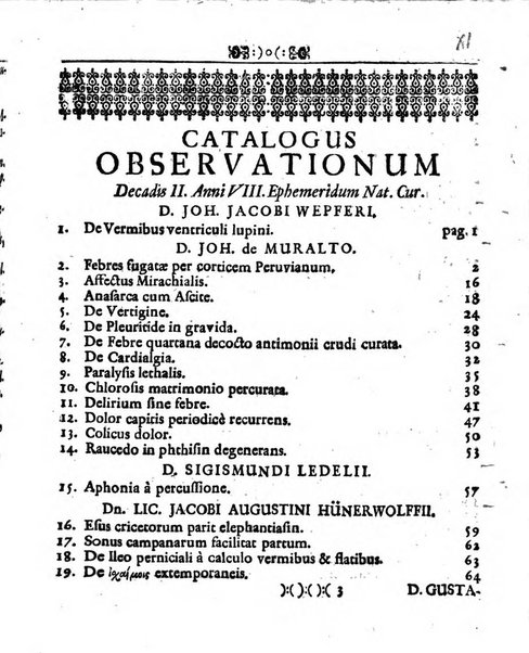 Miscellanea curiosa medico-physica Academiae naturae curiosorum sive ephemeridum medico-physicarum Germanicarum..