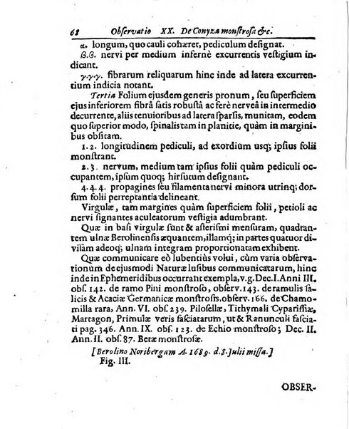 Miscellanea curiosa medico-physica Academiae naturae curiosorum sive ephemeridum medico-physicarum Germanicarum..