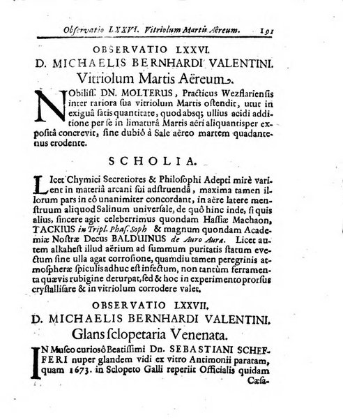 Miscellanea curiosa medico-physica Academiae naturae curiosorum sive ephemeridum medico-physicarum Germanicarum..