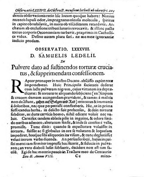 Miscellanea curiosa medico-physica Academiae naturae curiosorum sive ephemeridum medico-physicarum Germanicarum..