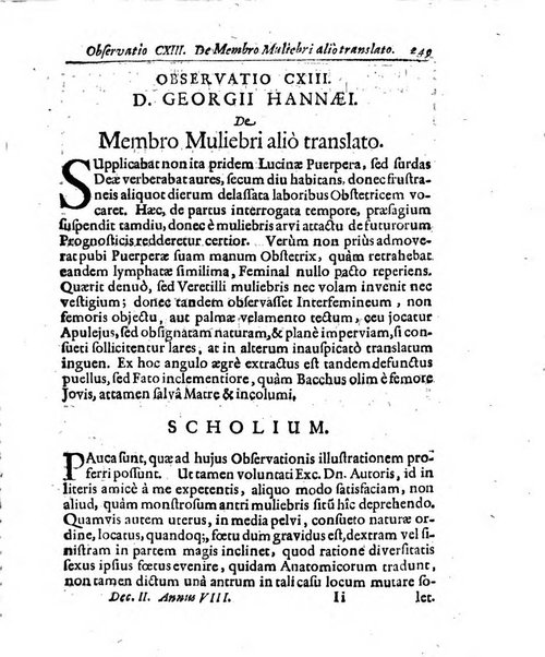 Miscellanea curiosa medico-physica Academiae naturae curiosorum sive ephemeridum medico-physicarum Germanicarum..