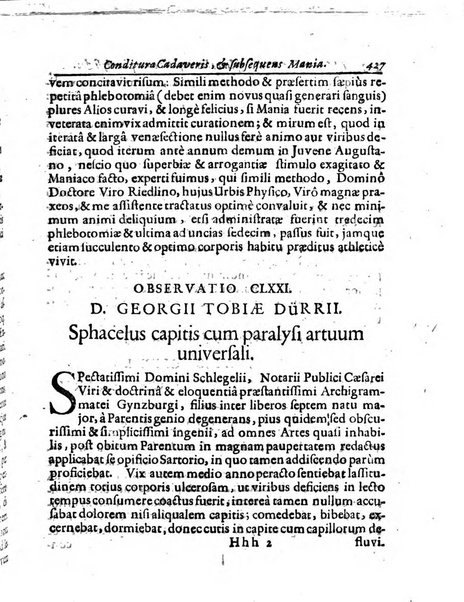 Miscellanea curiosa medico-physica Academiae naturae curiosorum sive ephemeridum medico-physicarum Germanicarum..