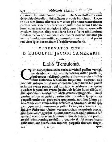 Miscellanea curiosa medico-physica Academiae naturae curiosorum sive ephemeridum medico-physicarum Germanicarum..