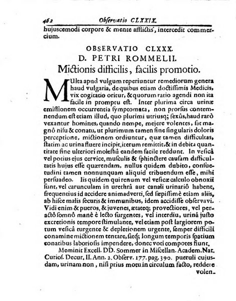 Miscellanea curiosa medico-physica Academiae naturae curiosorum sive ephemeridum medico-physicarum Germanicarum..