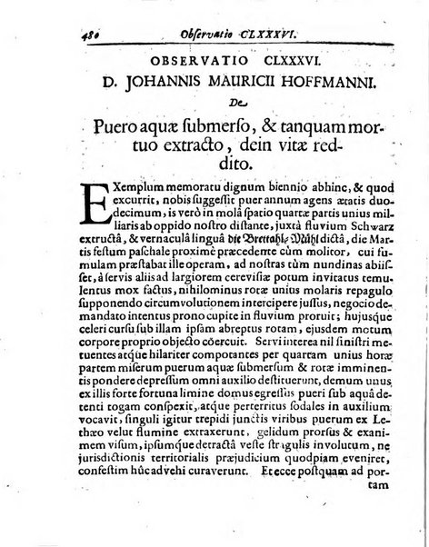 Miscellanea curiosa medico-physica Academiae naturae curiosorum sive ephemeridum medico-physicarum Germanicarum..