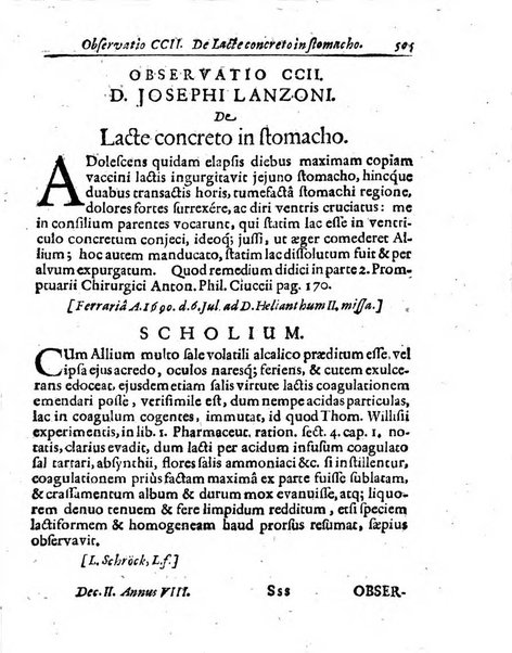 Miscellanea curiosa medico-physica Academiae naturae curiosorum sive ephemeridum medico-physicarum Germanicarum..