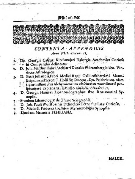 Miscellanea curiosa medico-physica Academiae naturae curiosorum sive ephemeridum medico-physicarum Germanicarum..