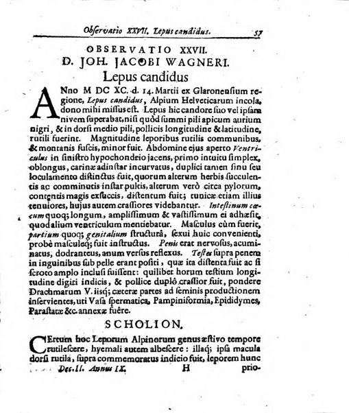 Miscellanea curiosa medico-physica Academiae naturae curiosorum sive ephemeridum medico-physicarum Germanicarum..