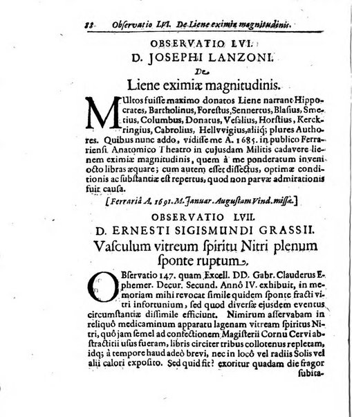 Miscellanea curiosa medico-physica Academiae naturae curiosorum sive ephemeridum medico-physicarum Germanicarum..