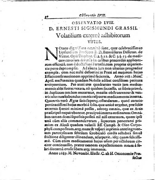 Miscellanea curiosa medico-physica Academiae naturae curiosorum sive ephemeridum medico-physicarum Germanicarum..