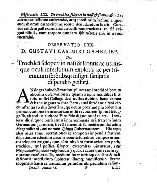 Miscellanea curiosa medico-physica Academiae naturae curiosorum sive ephemeridum medico-physicarum Germanicarum..