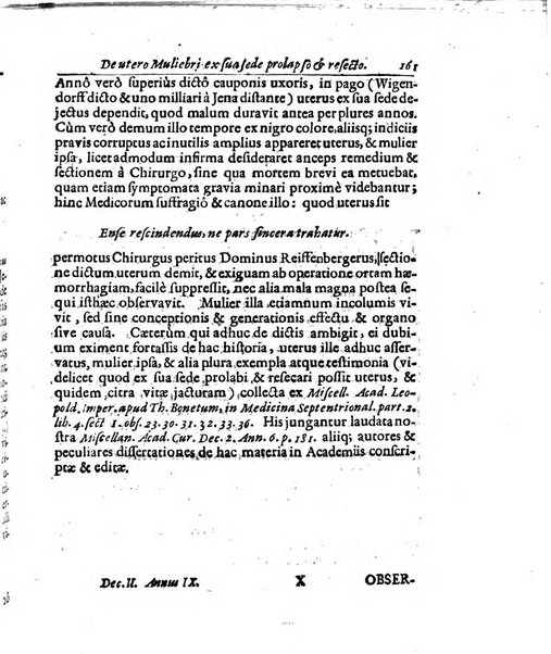 Miscellanea curiosa medico-physica Academiae naturae curiosorum sive ephemeridum medico-physicarum Germanicarum..