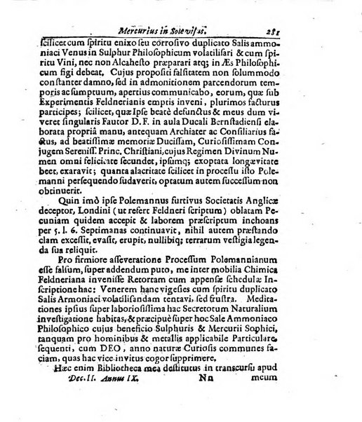 Miscellanea curiosa medico-physica Academiae naturae curiosorum sive ephemeridum medico-physicarum Germanicarum..