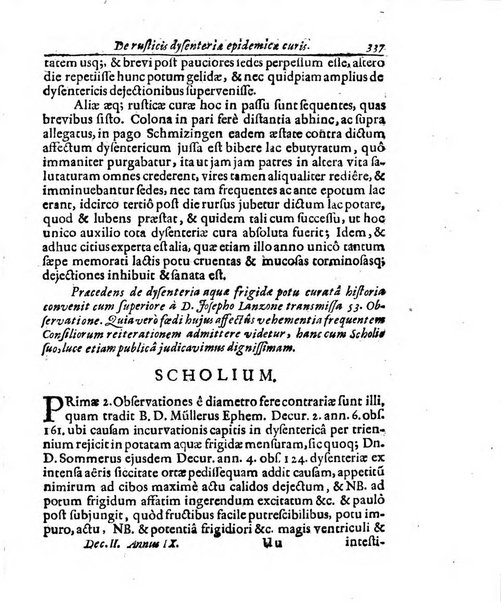 Miscellanea curiosa medico-physica Academiae naturae curiosorum sive ephemeridum medico-physicarum Germanicarum..